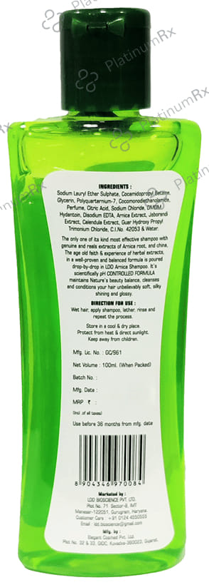 LDD Bioscience Arnica Shampoo 500 ml