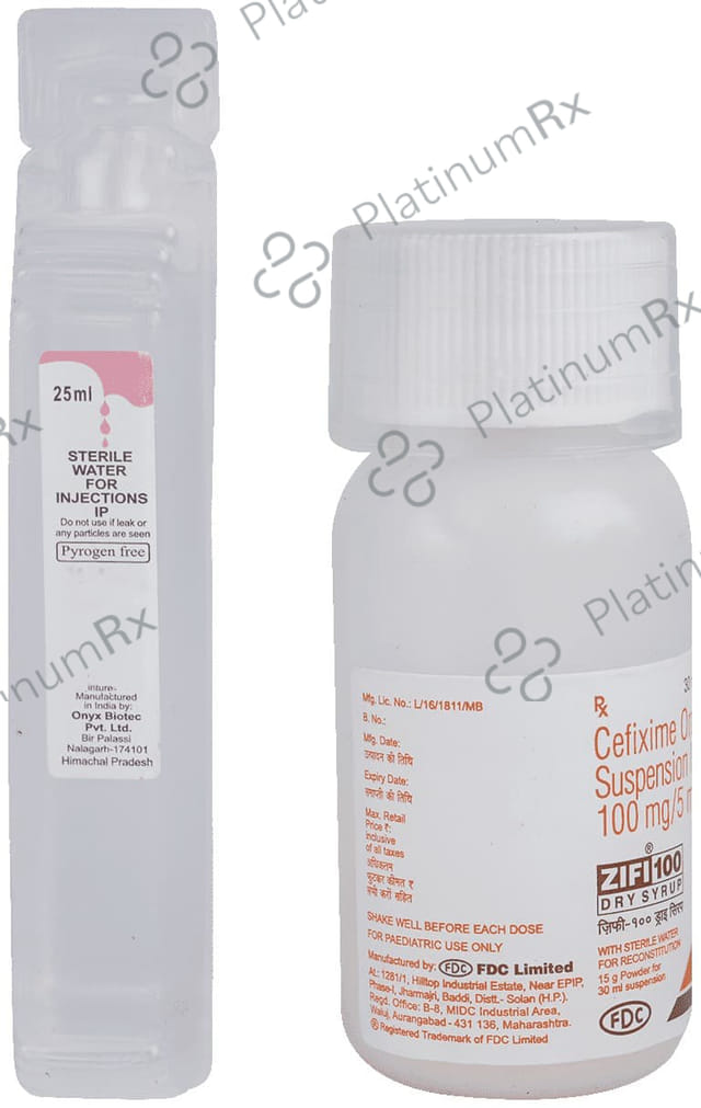 Zifi 100mg Dry Syrup 30ml