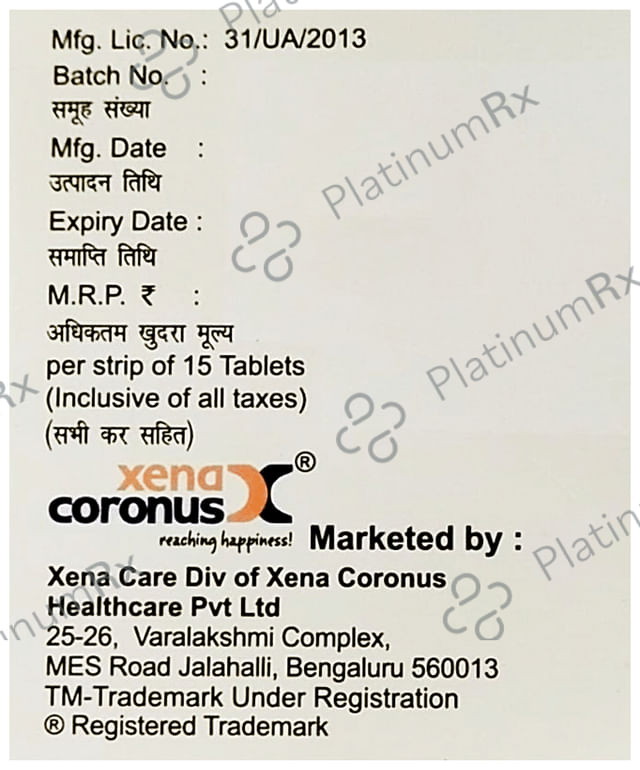 Xenoglim MV1 Tablet SR 15s