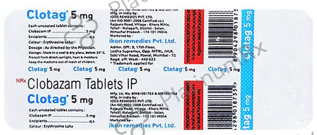 Clotag 5mg Tablet