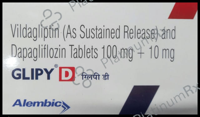 Glipy D Tablet 10 Tablet SR