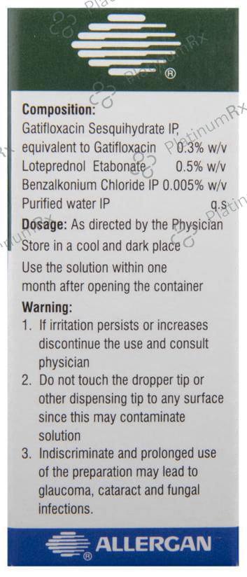 Zylopred 3/5mg Opthalmic Suspension 5ml