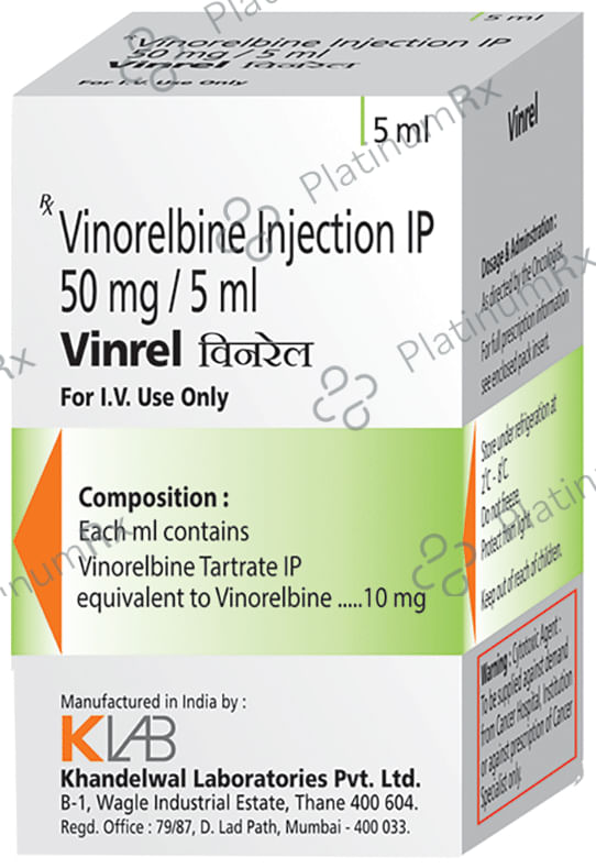 Vinrel 50mg Injection