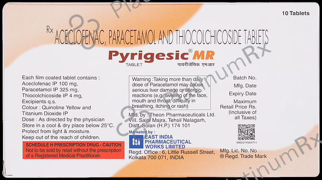 Pyrigesic MR Tablet 10s