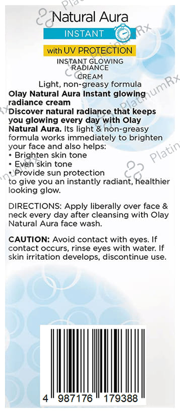 Olay Natural Aura Cream Instant 40gm