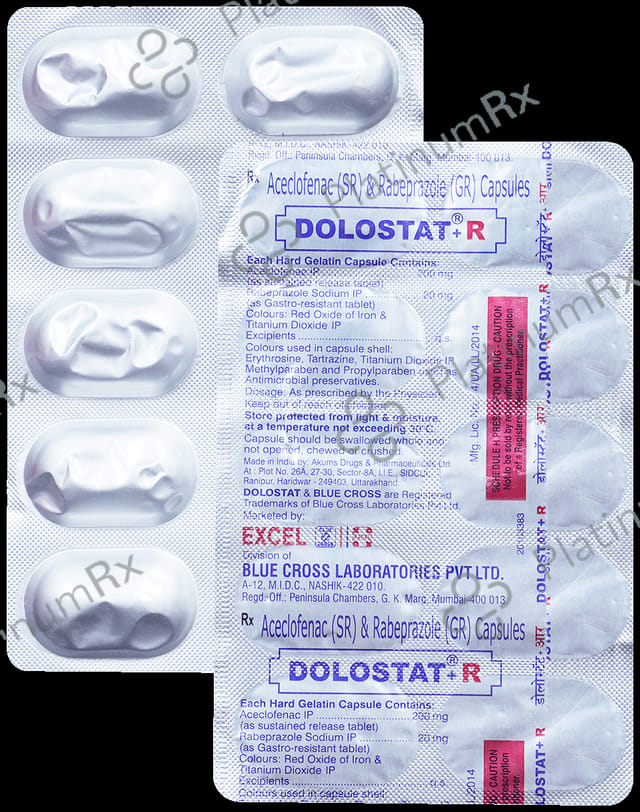 Dolostat R 200mg/20mg Capsule