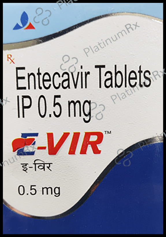 E Vir 0.5mg Tablet 30s