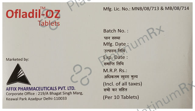 Ofladil-OZ Tablet