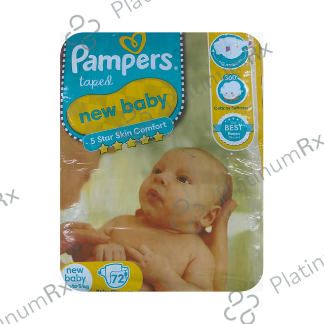 Pampers New Baby Diaper 72s