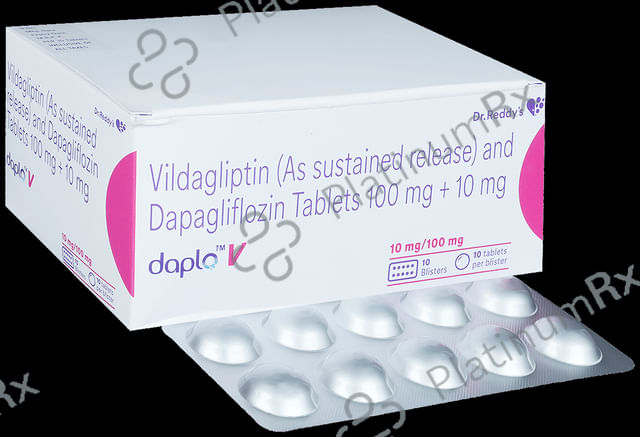 Daplo V 10/100mg Tablet SR 10s