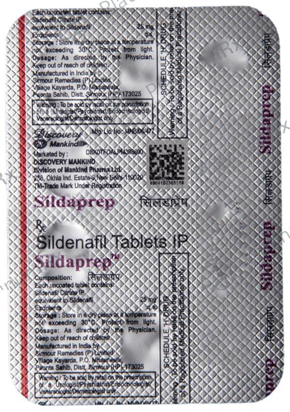 Sildaprep Tablet