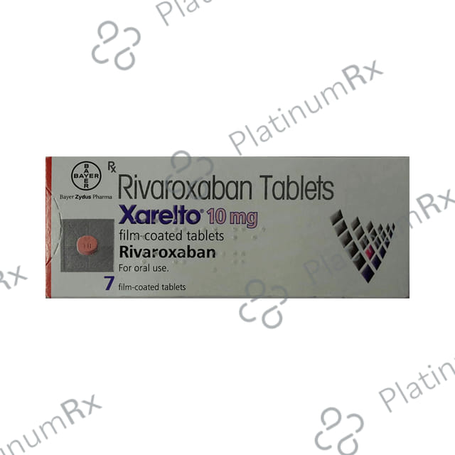 Xarelto 10mg Tablet 7s