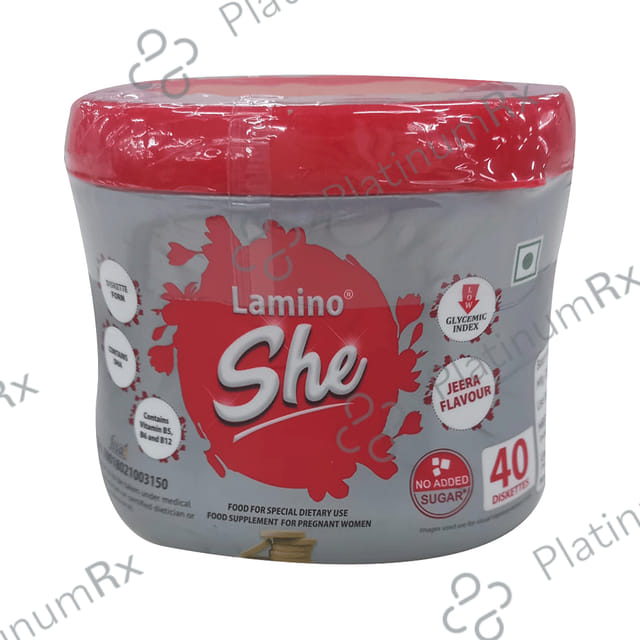 Lamino She with DHA & Vitamins for Pregnant Women - Flavour Diskette Jeera