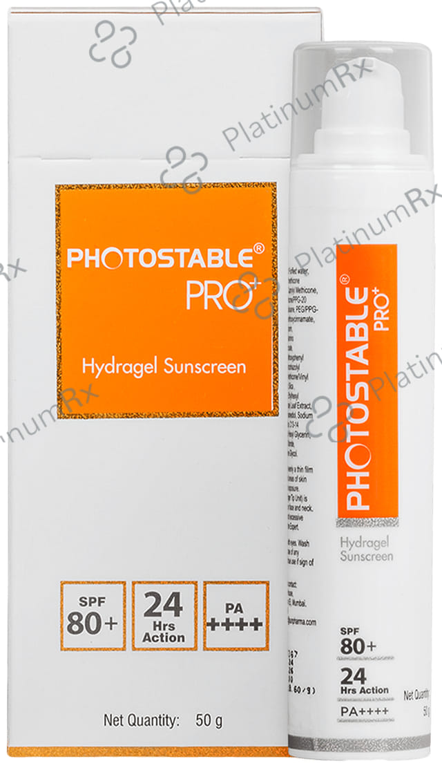 Photostable Pro Plus Spf 80 Sunscreen Gel 50gm
