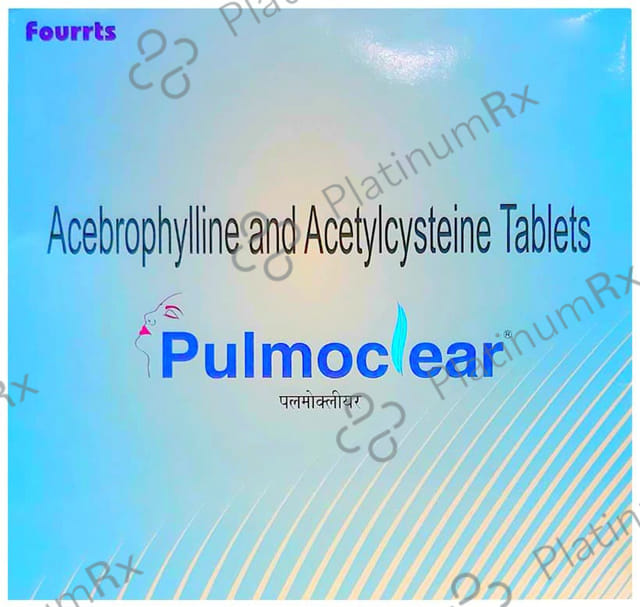 Pulmoclear 100/600mg Tablet 15s