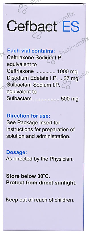 Cefbact ES Injection 1ml