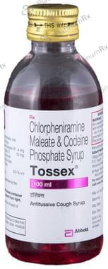 Tossex Antitussive 4/10mg Cough Syrup 100ml