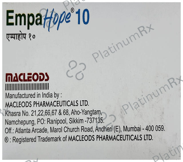 Empahope 10mg Tablet 10s