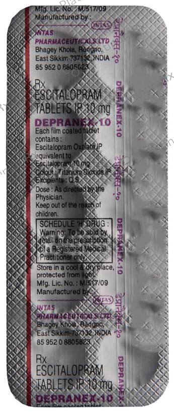 Depranex 10mg Tablet 10s