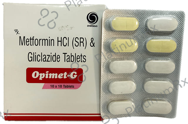 Opimet G 500/80mg Tablet SR 10s