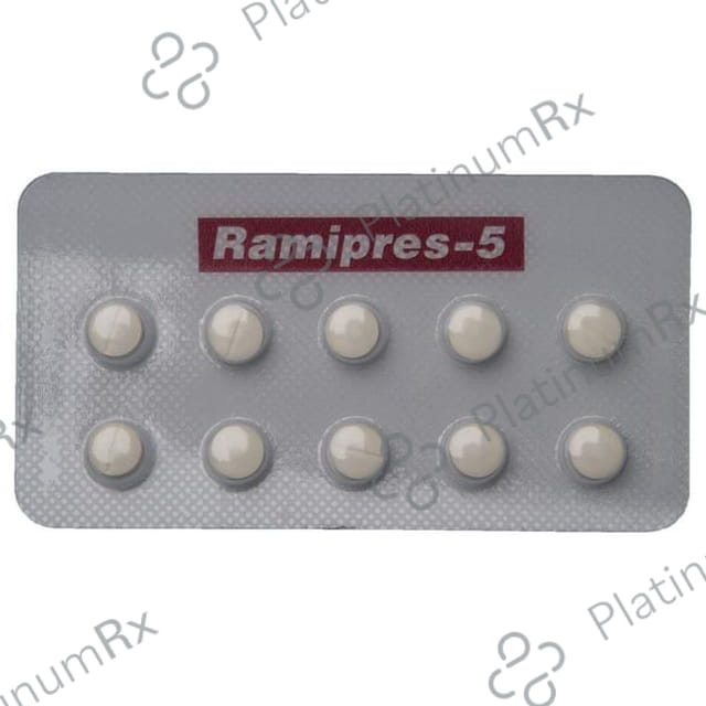 Ramipres 5mg Tablet 10s