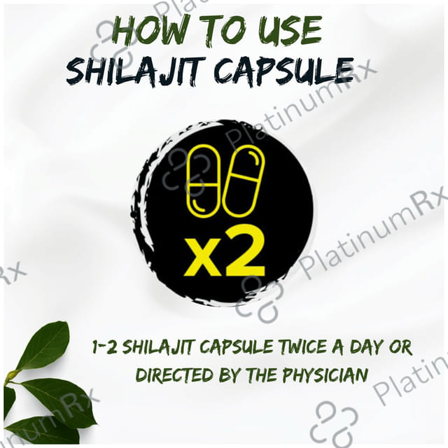 Uma Ayurveda Shilajit Veg Capsule