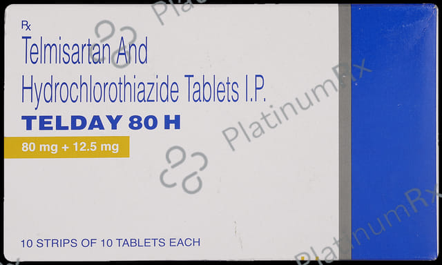 Telday 80 H 12.5/80mg Tablet 10s