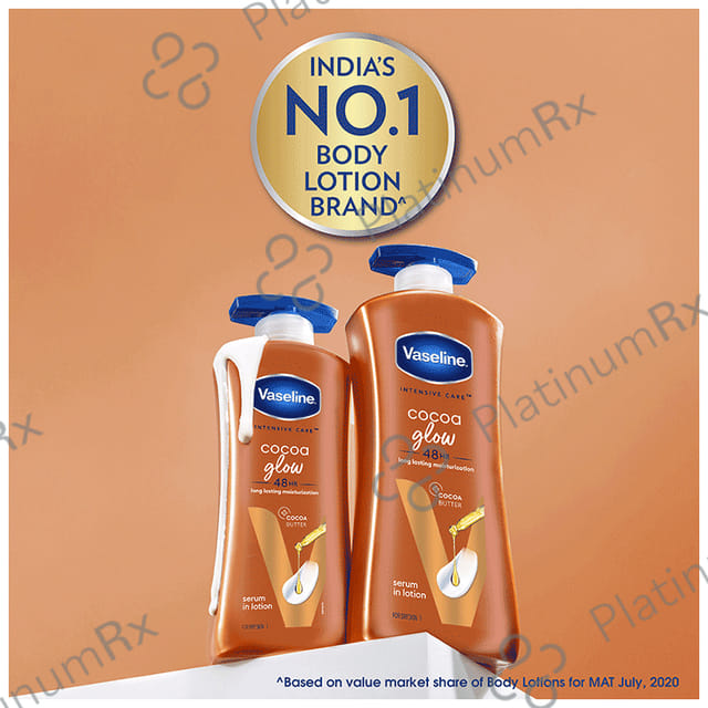 Vaseline Intensive Body Care Cocoa Glow Lotion 600 ml