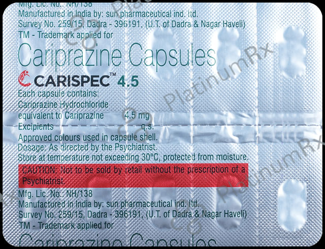 Carispec 4.5mg Capsule 10s