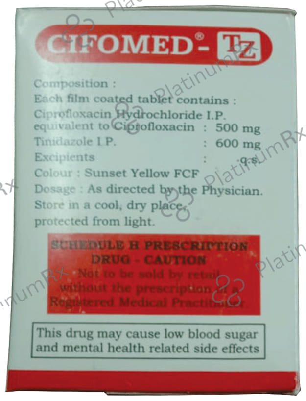 Cifomed-TZ Tablet