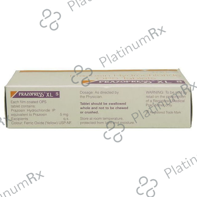 Prazopress XL 5mg Tablet OPS 30s