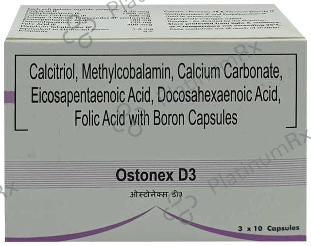 Ostonex D3 Capsule 10s