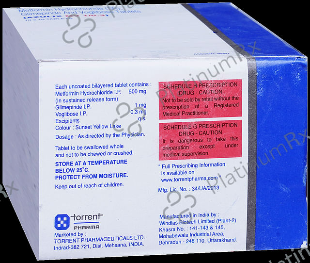 Azulix MV 1/500/0.3mg Tablet SR 10s