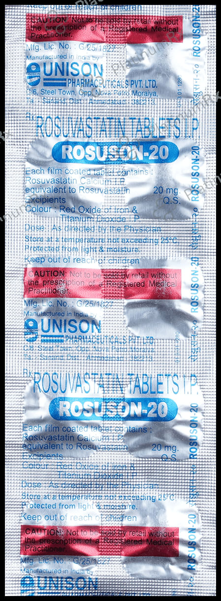 Rosuson 20 Tablet
