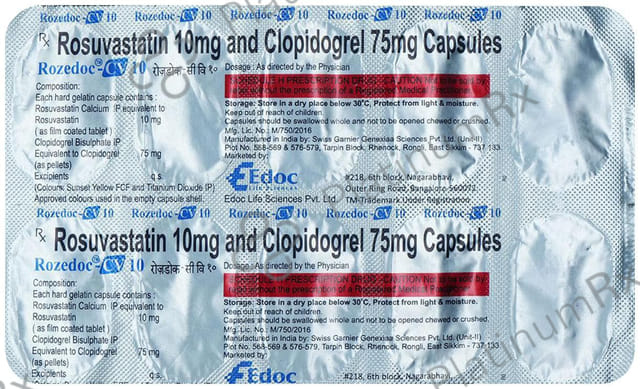 Rozedoc CV 10mg/75mg Capsule