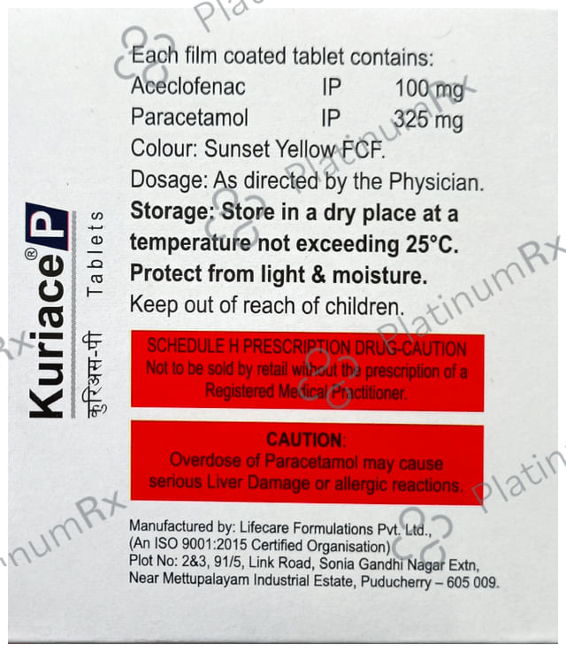 Kuriace P Tablet