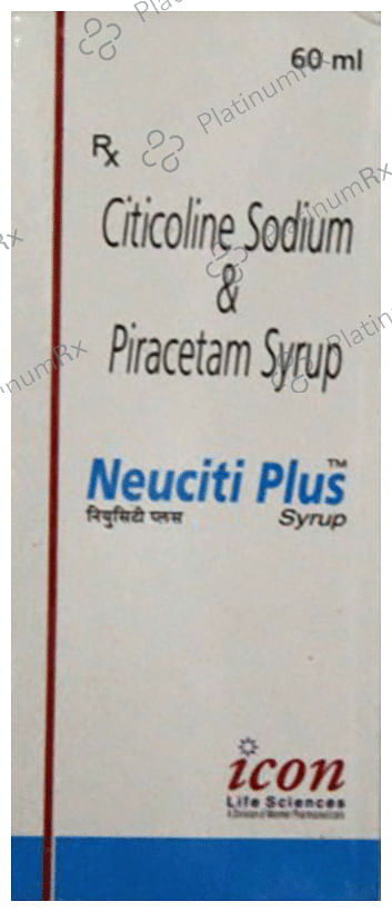 Neuciti Plus 500/400mg Syrup 60ml