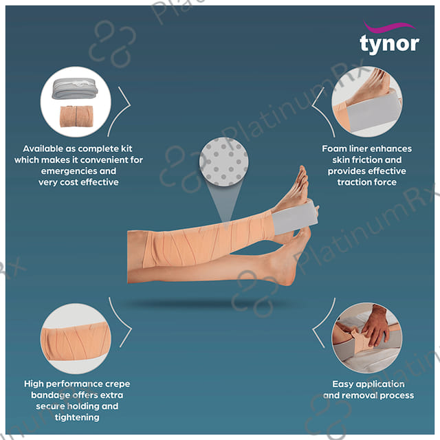 Tynor G01 Skin Traction Set (Puf Liner) Child