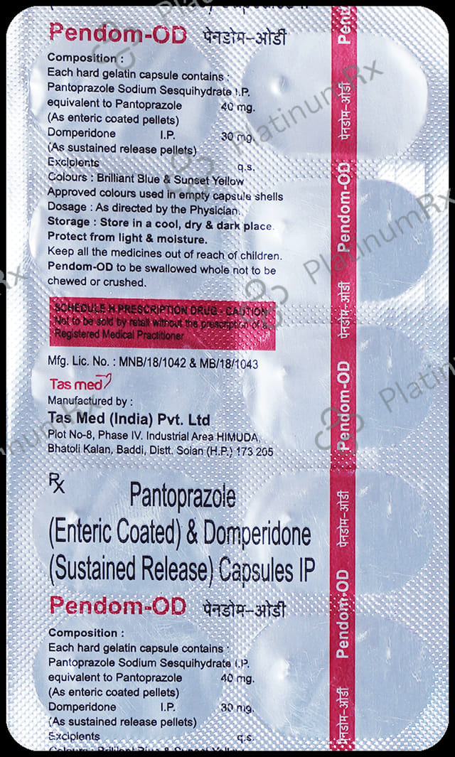 Pendom OD Capsule SR