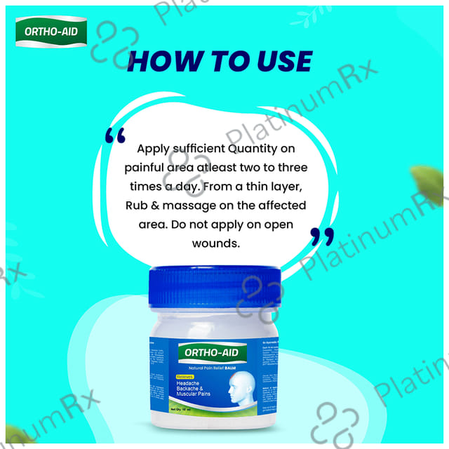 Ortho-Aid Natural Pain Relief Balm