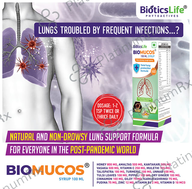 BioticsLife Biomucos Syrup