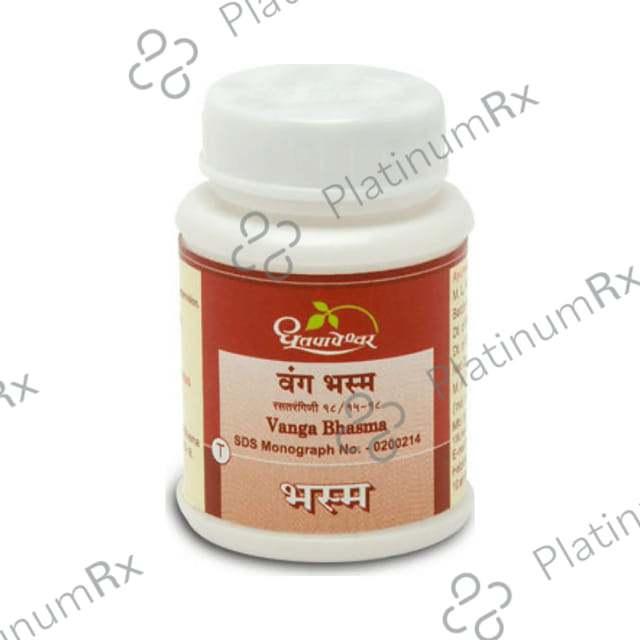 Dhootapapeshwar Vanga Bhasma 10 gm
