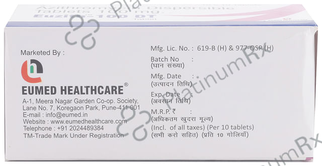 Euzith 100 DT Tablet