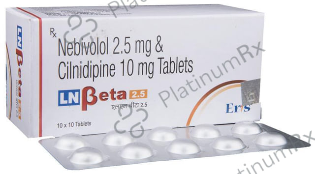 Lnbeta 2.5/10mg Tablet 10s
