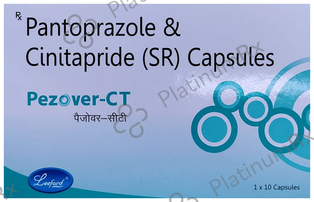 Pezover CT 3/40mg Capsule 10s
