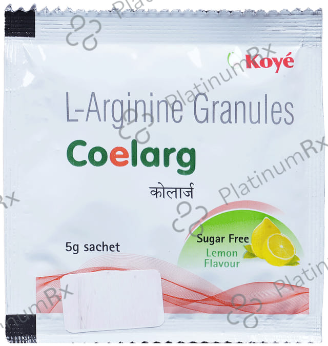 Coelarg Lemon Flavour Sachet 5gm