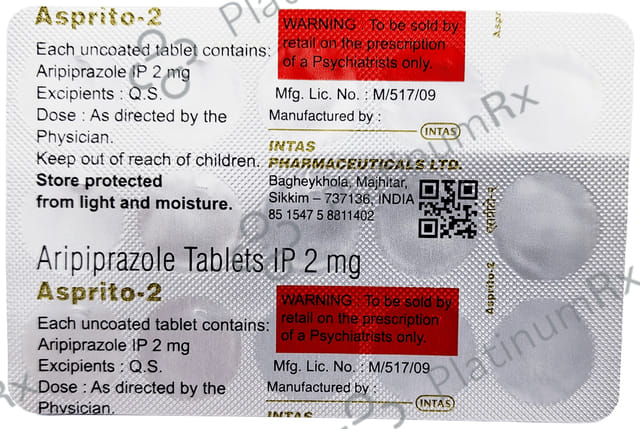 Asprito 2mg Tablet 15s