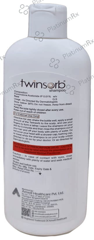 Twinsorb 0.01% Shampoo 100ml