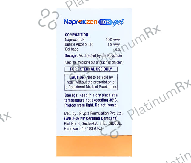 Naproxzen 10% Gel 30gm