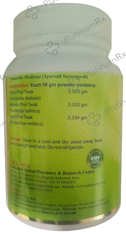 Maha Herbals Triphala Churna